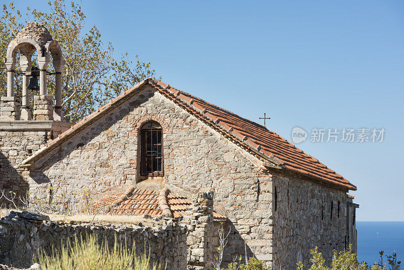 希腊希奥斯岛迪夫查附近的Moni Moundon修道院